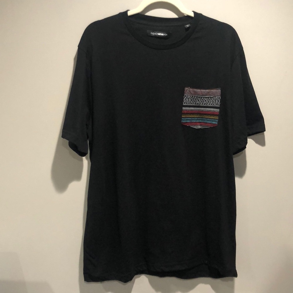 Short Sleeve Tee with Pocket Detail